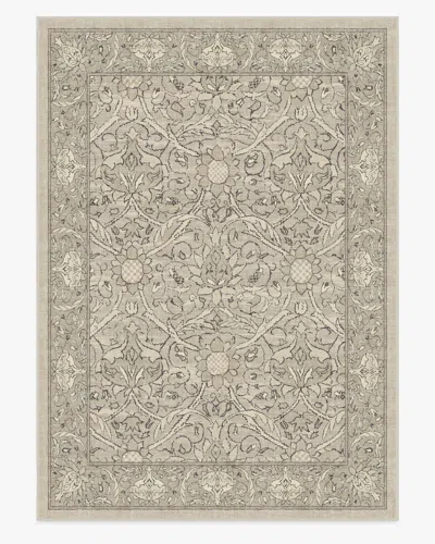 Ruggable Montreal Natural Stone Flatwoven Rug By Morris & Co. In Gray