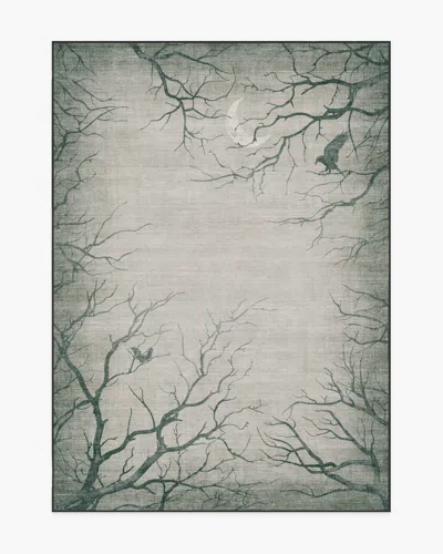 Ruggable Moonshadows Grey Flatwoven Rug In Gray