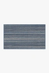 Ruggable Multi Stripe Blue Flatwoven Rug In Blue