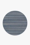 Ruggable Multi Stripe Blue Flatwoven Rug In Blue