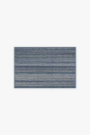 Ruggable Multi Stripe Blue Flatwoven Rug In Blue
