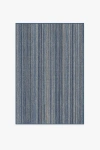 Ruggable Multi Stripe Blue Flatwoven Rug In Blue