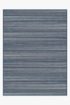Ruggable Multi Stripe Blue Flatwoven Rug In Blue