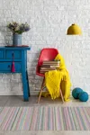 Ruggable Multi Stripe Polychrome Flatwoven Rug In Multi