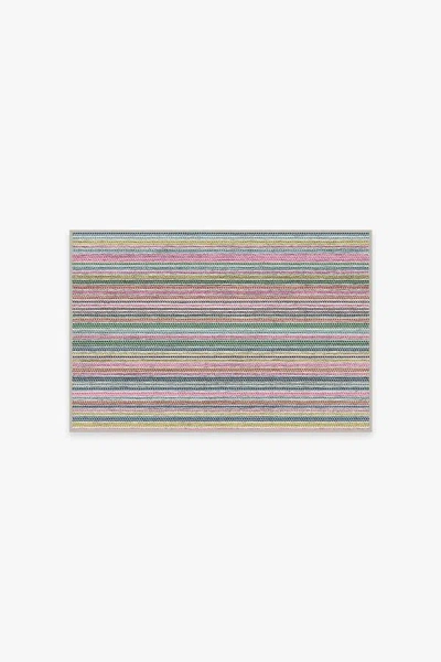 Ruggable Multi Stripe Polychrome Flatwoven Rug