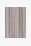 Ruggable Multi Stripe Polychrome Flatwoven Rug In Multi