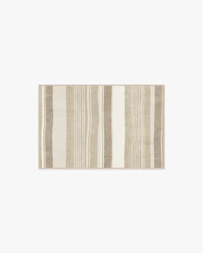 Ruggable Naia Neutral Flatwoven Rug In Animal Print