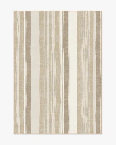 Ruggable Naia Neutral Flatwoven Rug In Black