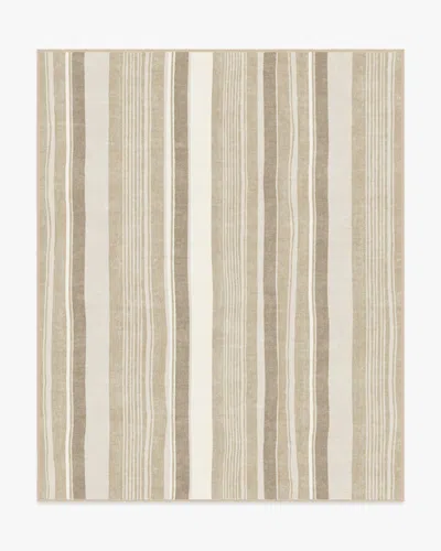 Ruggable Naia Neutral Flatwoven Rug In Black
