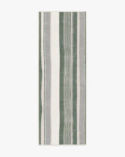 Ruggable Naia Olive Flatwoven Rug In Black