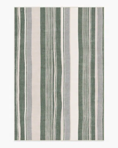 Ruggable Naia Olive Flatwoven Rug In Black
