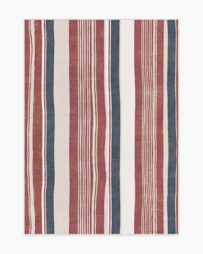 Ruggable Naia Red Flatwoven Rug In Multi