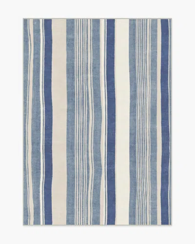 Ruggable Naia Slate Blue Flatwoven Rug