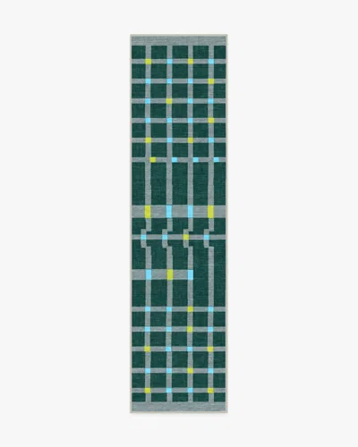 Ruggable Nano Green Flatwoven Rug