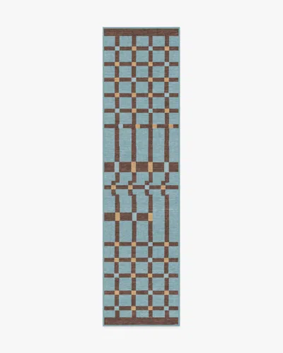 Ruggable Nano Slate Blue Flatwoven Rug