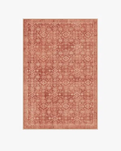 Ruggable Neve Terracotta Flatwoven Rug In Multi