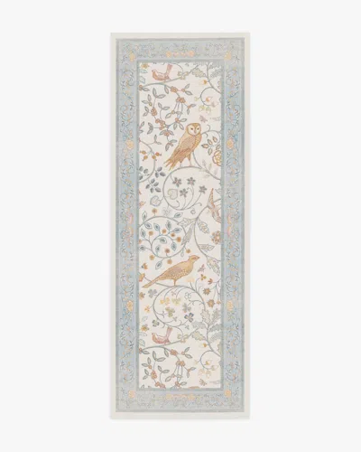 Ruggable Newill Ivory & Blue Flatwoven Rug By Morris & Co.