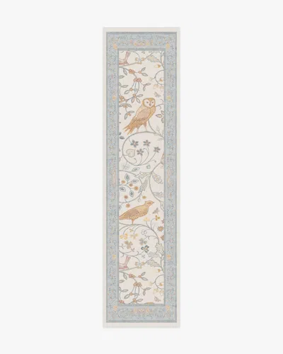 Ruggable Newill Ivory & Blue Flatwoven Rug By Morris & Co.