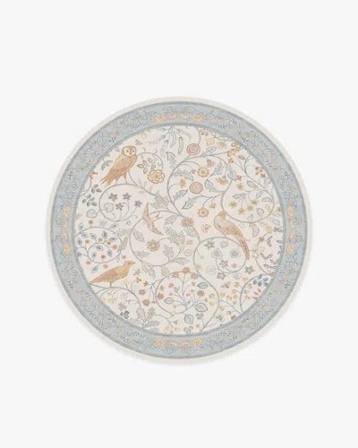 Ruggable Newill Ivory & Blue Flatwoven Rug By Morris & Co. In Multi