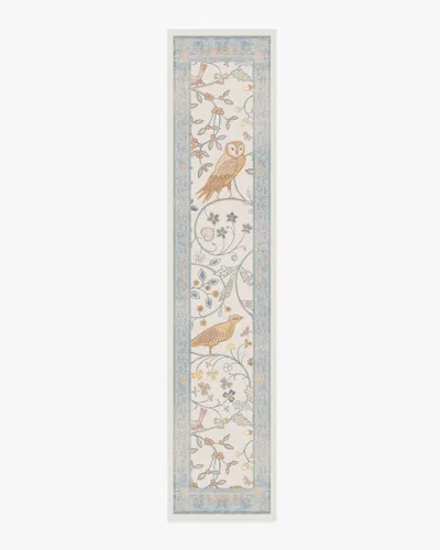 Ruggable Newill Ivory & Blue Flatwoven Rug By Morris & Co. In Multi