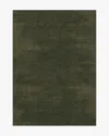 Ruggable Nico Solid Olive Flatwoven Rug In Green