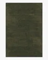 Ruggable Nico Solid Olive Flatwoven Rug In Green