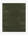 Ruggable Nico Solid Olive Flatwoven Rug In Green