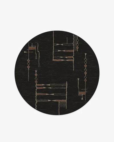Ruggable Nisa Ink Black Flatwoven Rug By Architectural Digest