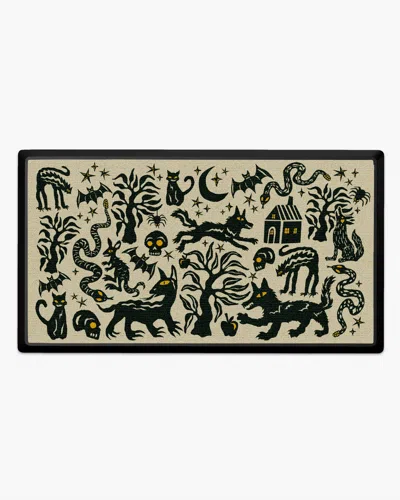 Ruggable Nocturnal Creatures Large Doormat In Multi