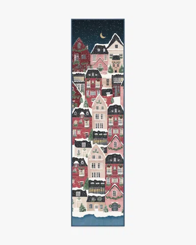 Ruggable Noelle Village Midnight Flatwoven Rug In Multi