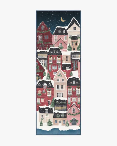 Ruggable Noelle Village Midnight Flatwoven Rug In Multi