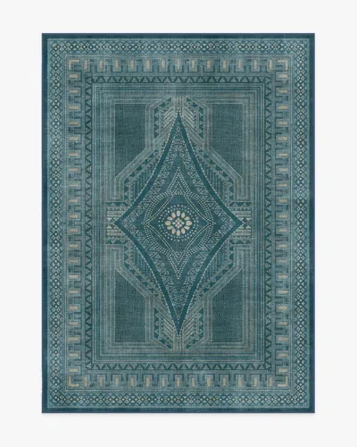 Ruggable Nomad Blue Flatwoven Rug By Martyn Lawrence Bullard In Multi