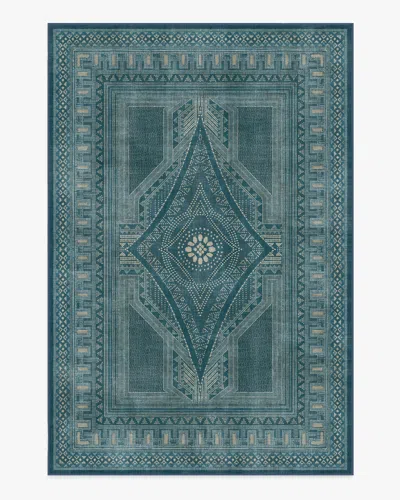 Ruggable Nomad Blue Flatwoven Rug By Martyn Lawrence Bullard In Multi
