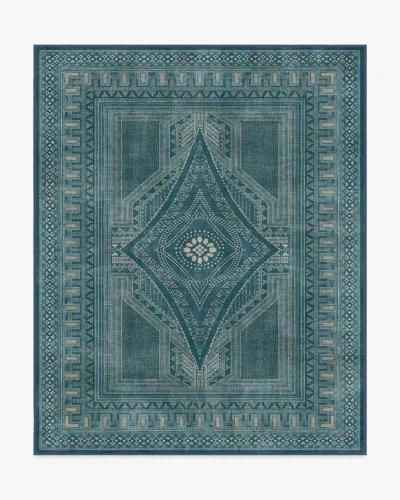 Ruggable Nomad Blue Flatwoven Rug By Martyn Lawrence Bullard In Multi