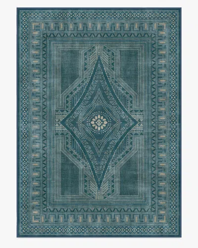Ruggable Nomad Blue Flatwoven Rug By Martyn Lawrence Bullard In Multi