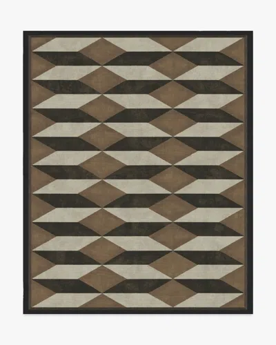 Ruggable Oak Black & Camel Flatwoven Rug By Martyn Lawrence Bullard In Multi