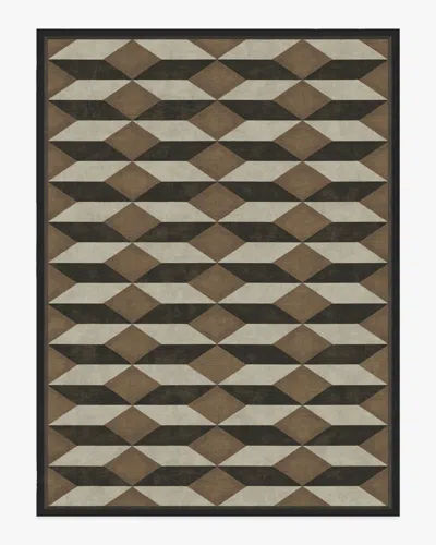 Ruggable Oak Black & Camel Flatwoven Rug By Martyn Lawrence Bullard In Multi