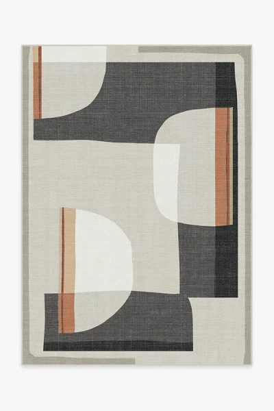 Ruggable Olena Charcoal Outdoor Rug In Multi