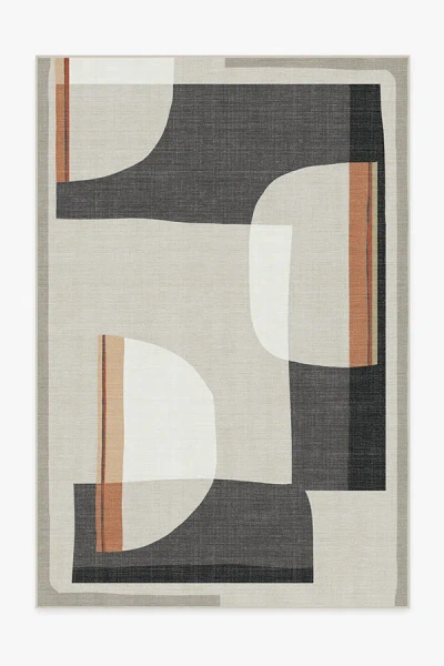 Ruggable Olena Charcoal Outdoor Rug In Multi