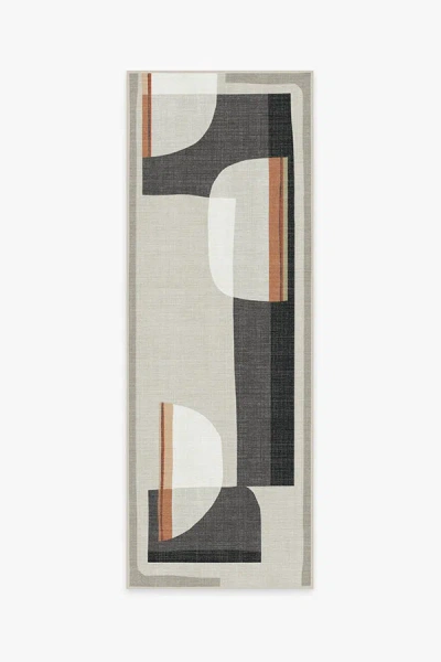 Ruggable Olena Charcoal Outdoor Rug In Multi
