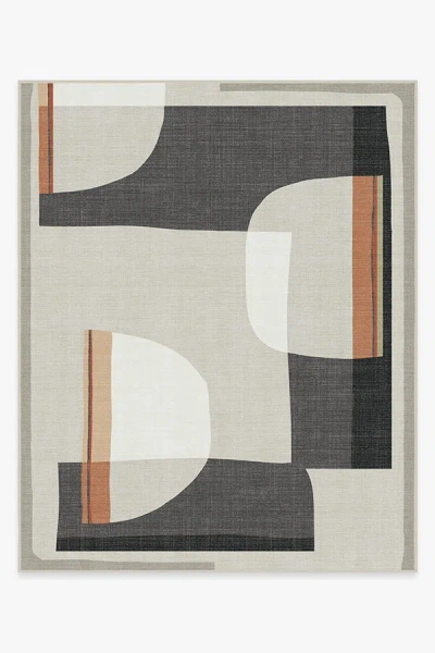 Ruggable Olena Charcoal Outdoor Rug In Multi