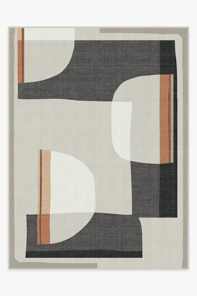 Ruggable Olena Charcoal Outdoor Rug In Multi