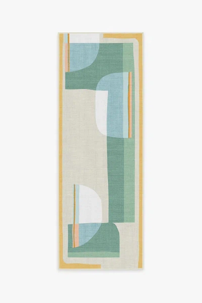 Ruggable Olena Jade Outdoor Rug In Multi