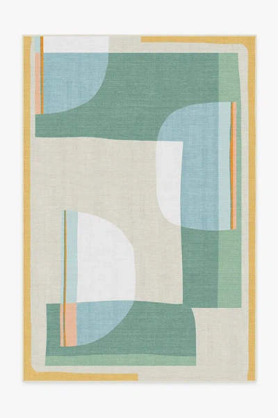 Ruggable Olena Jade Outdoor Rug In Multi