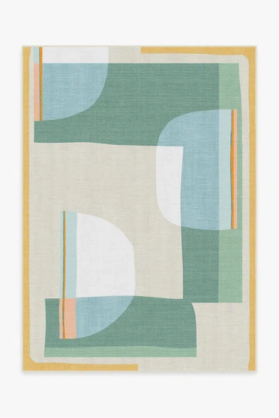 Ruggable Olena Jade Outdoor Rug In Multi