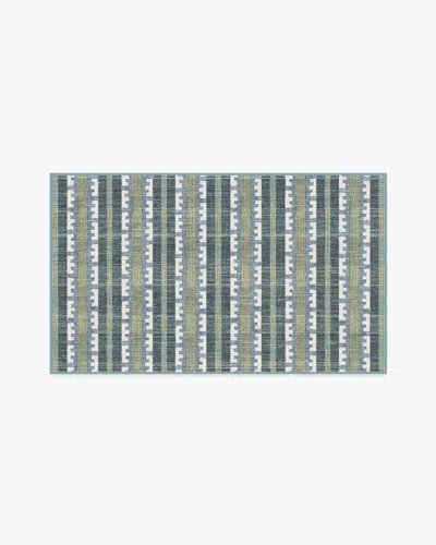 Ruggable Olin Blue Flatwoven Rug