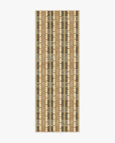 Ruggable Olin Ochre Flatwoven Rug In Multi