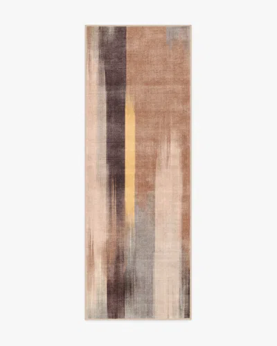 Ruggable Ombrã© Mirage Golden Brown Flatwoven Rug