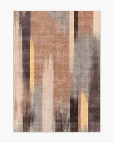 Ruggable Ombrã© Mirage Golden Brown Flatwoven Rug