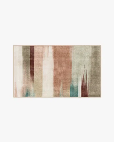 Ruggable Ombrã© Mirage Terracotta & Teal Flatwoven Rug In Brown